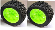 HSP 94188 spare parts-08071-01 wheel complete(Wheel Rim 08008+Tire 08043)-Include the Tire lether and wheel-Green(2 Set),HSP 94188 RC Car Truck Parts,HSP 1:10 RC Truck Spare parts Accessories,HSP 94188 Official Parts